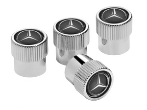 Mercedes-Benz Genuine MB Valve Cap Set (4)