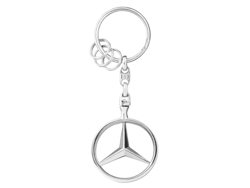 Mercedes-Benz Genuine MB Key Ring Star Brussels