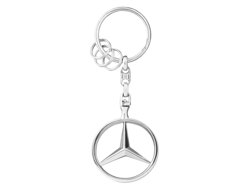 Mercedes-Benz Genuine MB Key Ring Star Brussels