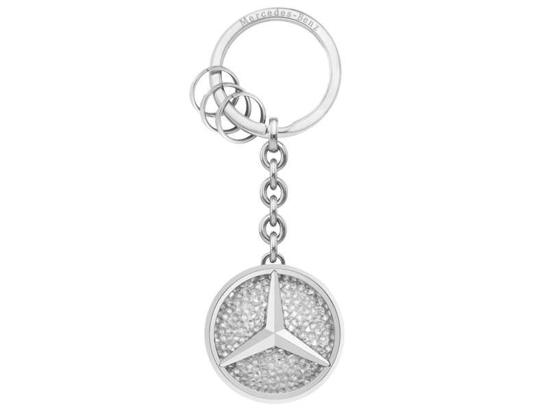 Mercedes-Benz Genuine Saint Tropez Key Ring White